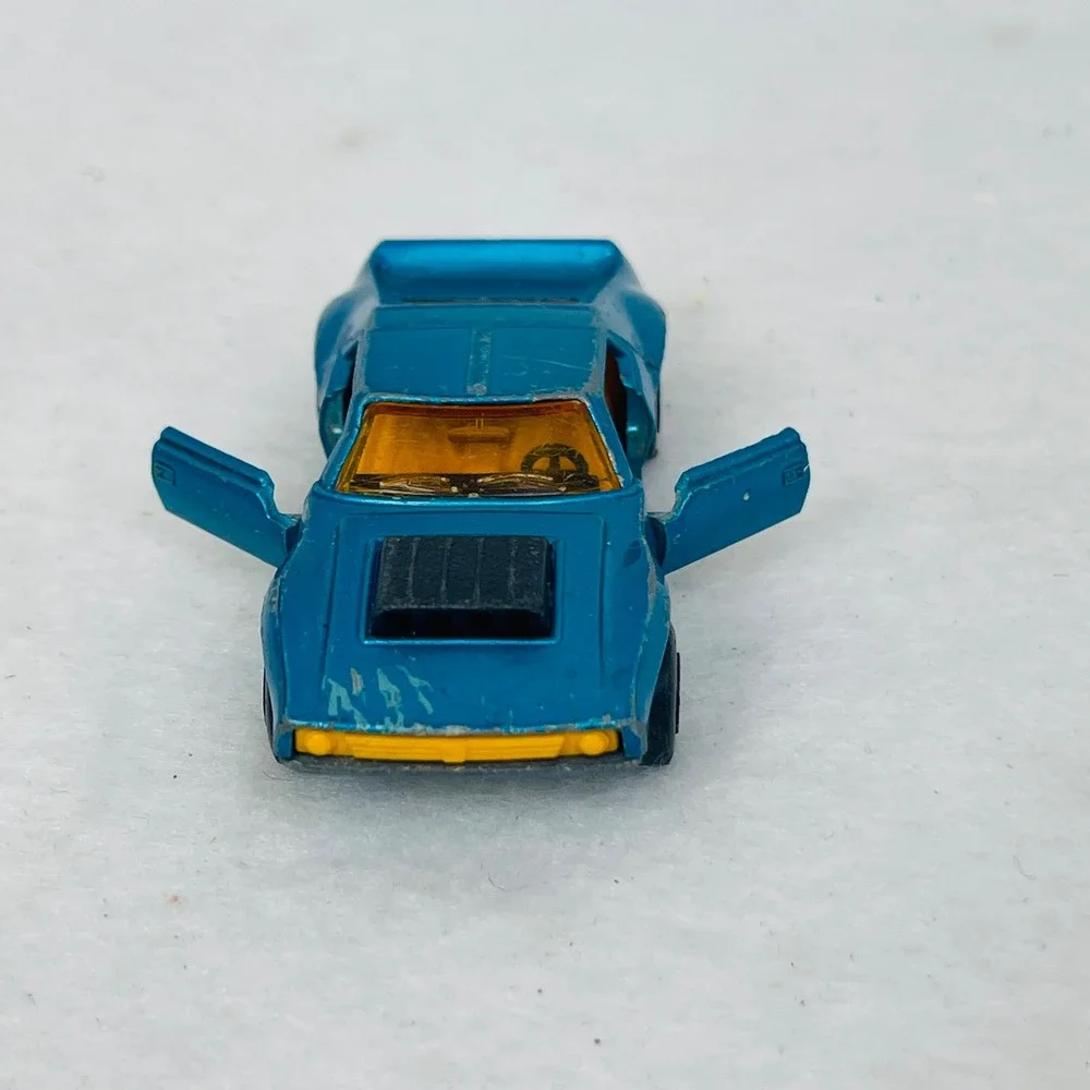 Vintage Matchbox Superfast No 9 AMX Javelin Blue 1972 Lesney Made in England